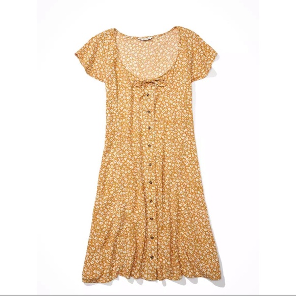🌼 AE Button Up Mini Dress 🌼